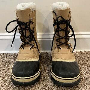 Sorel Tan and Black Men's Boots